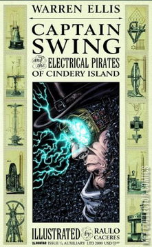 Variant Cover for Captain Swing & the Electrical Pirates of Cindery Island #1