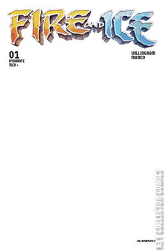 Variant Cover for Fire and Ice #1