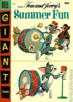 Variant Cover for MGMs Tom & Jerry's Summer Fun #4