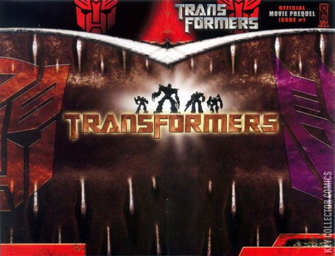 Variant Cover for Transformers Movie Prequel #1