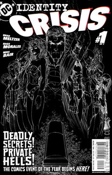 Variant Cover for Identity Crisis #1