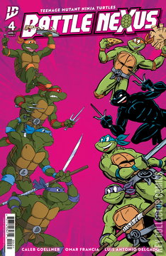 Variant Cover for Teenage Mutant Ninja Turtles: Battle Nexus #4