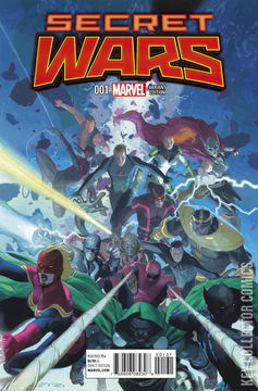 Variant Cover for Secret Wars #1