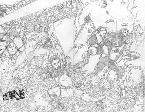 Variant Cover for Sirens #1