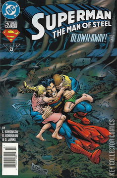 Variant Cover for Superman: The Man of Steel #57