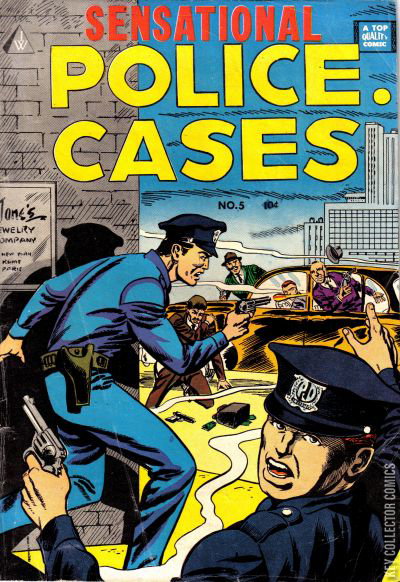 Library Police Comic Sensational Police Cases by I. W. Publishing Super Comics | Key ...