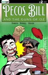 Variant Cover for Pecos Bill and the Guns of Oz #2