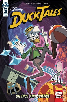 Variant Cover for DuckTales: Silence and Science #2