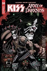 Variant Cover for KISS / Army of Darkness #4