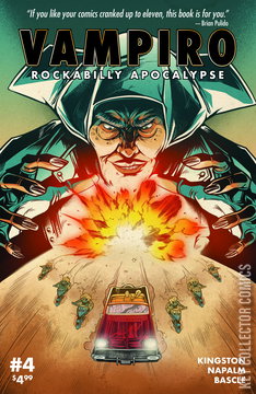Variant Cover for Vampiro: Rockabilly Apocalypse #4