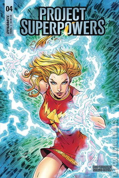 Variant Cover for Project Superpowers #4