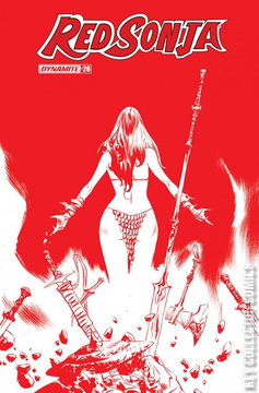 Variant Cover for Red Sonja #26