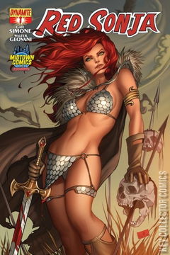 Variant Cover for Red Sonja #1