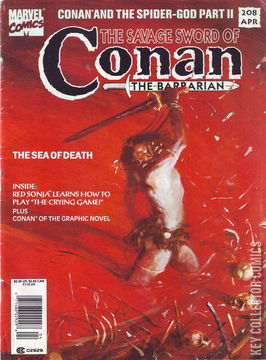 Variant Cover for Savage Sword of Conan, The #208