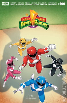 Variant Cover for Mighty Morphin Power Rangers #100