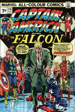 Variant Cover for Captain America #176