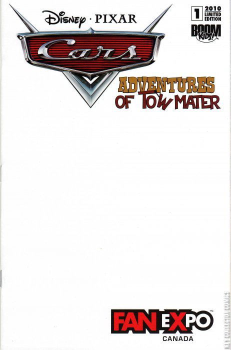 Variant Cover for Cars: Adventures of Tow Mater #1