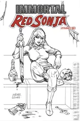 Variant Cover for Immortal Red Sonja #10