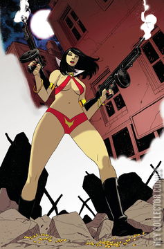 Variant Cover for Vampirella vs. Superpowers #4