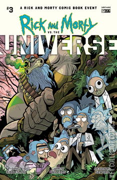 Variant Cover for Rick and Morty vs. the Universe #3