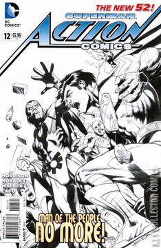 Variant Cover for Action Comics #12