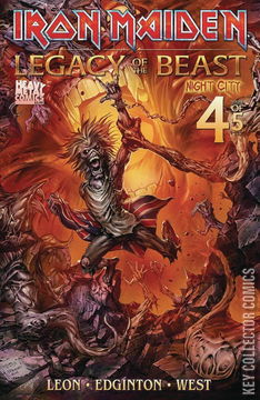 Variant Cover for Iron Maiden Legacy of the Beast #4