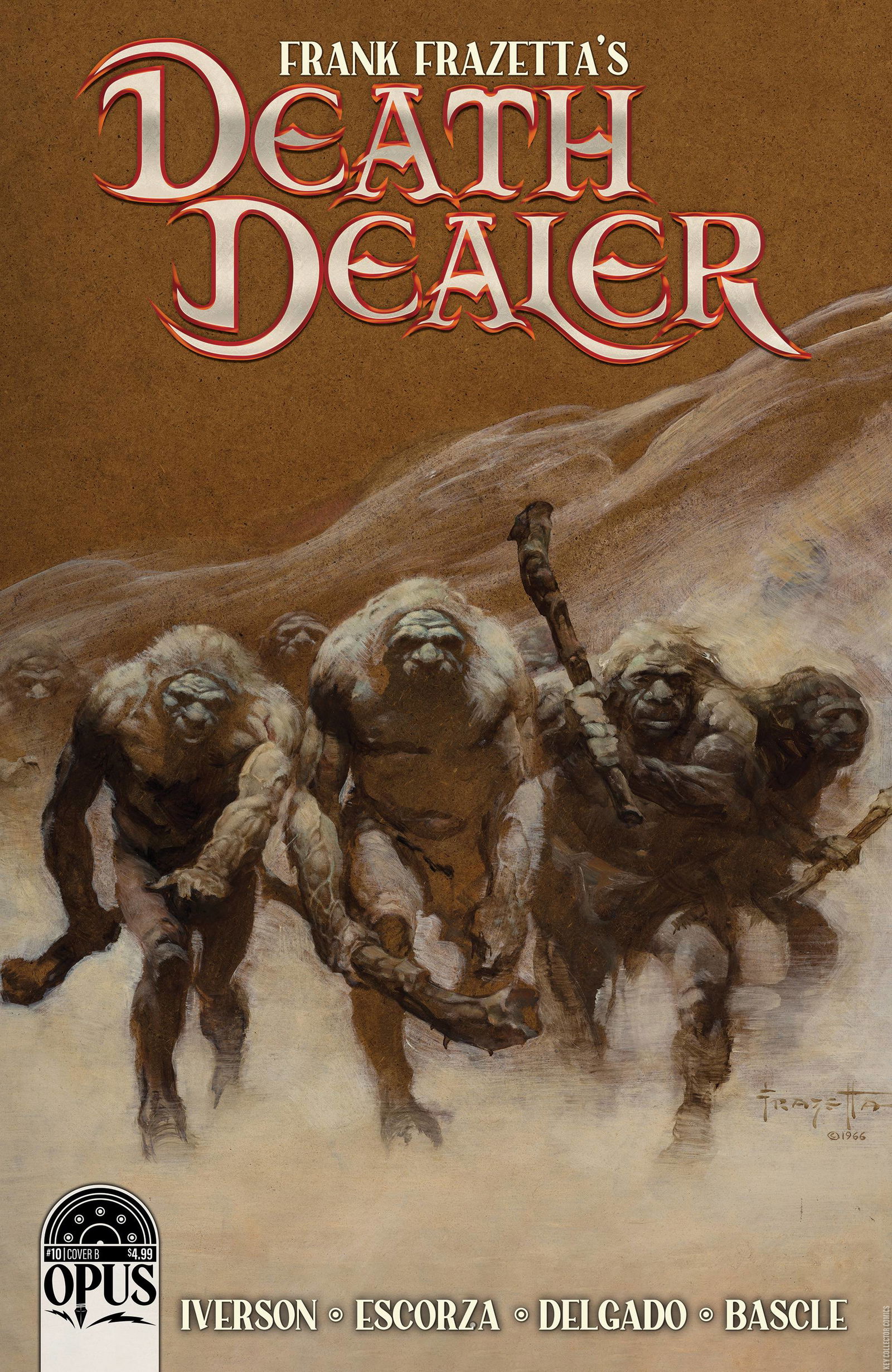 Variant Cover for Frank Frazetta's Death Dealer #10