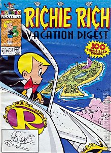 Richie Rich Vacation Digest Magazine #1991