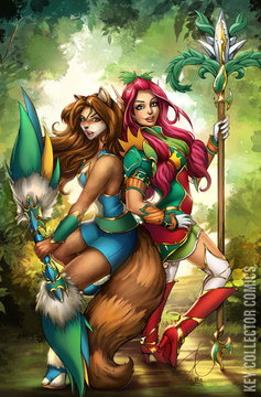 Variant Cover for Knightingail: Shadow Divisions #1