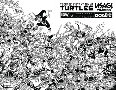 Teenage Mutant Ninja Turtles / Usagi Yojimbo: WhereWhen #5
