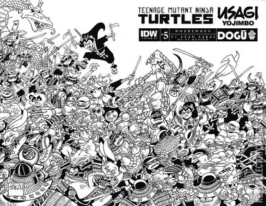 Teenage Mutant Ninja Turtles / Usagi Yojimbo: WhereWhen #5 