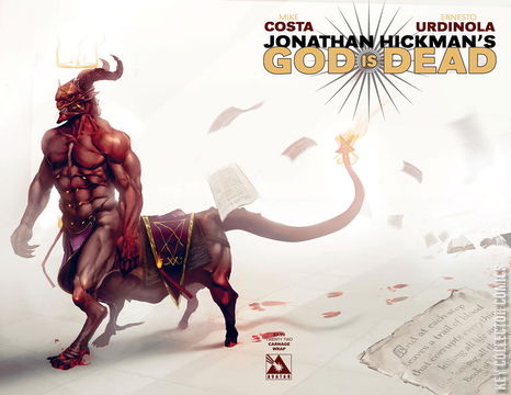 Variant Cover for God is Dead #22