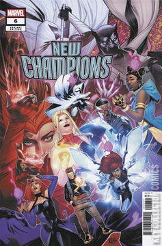 Variant Cover for New Champions #6