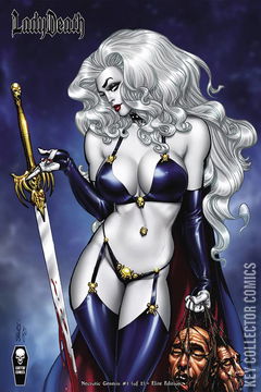 Variant Cover for Lady Death: Necrotic Genesis #1
