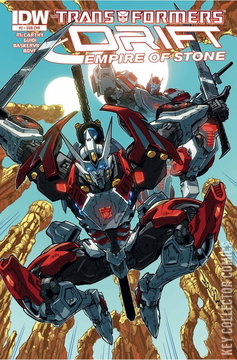 Variant Cover for Transformers: Drift - Empire of Stone #2