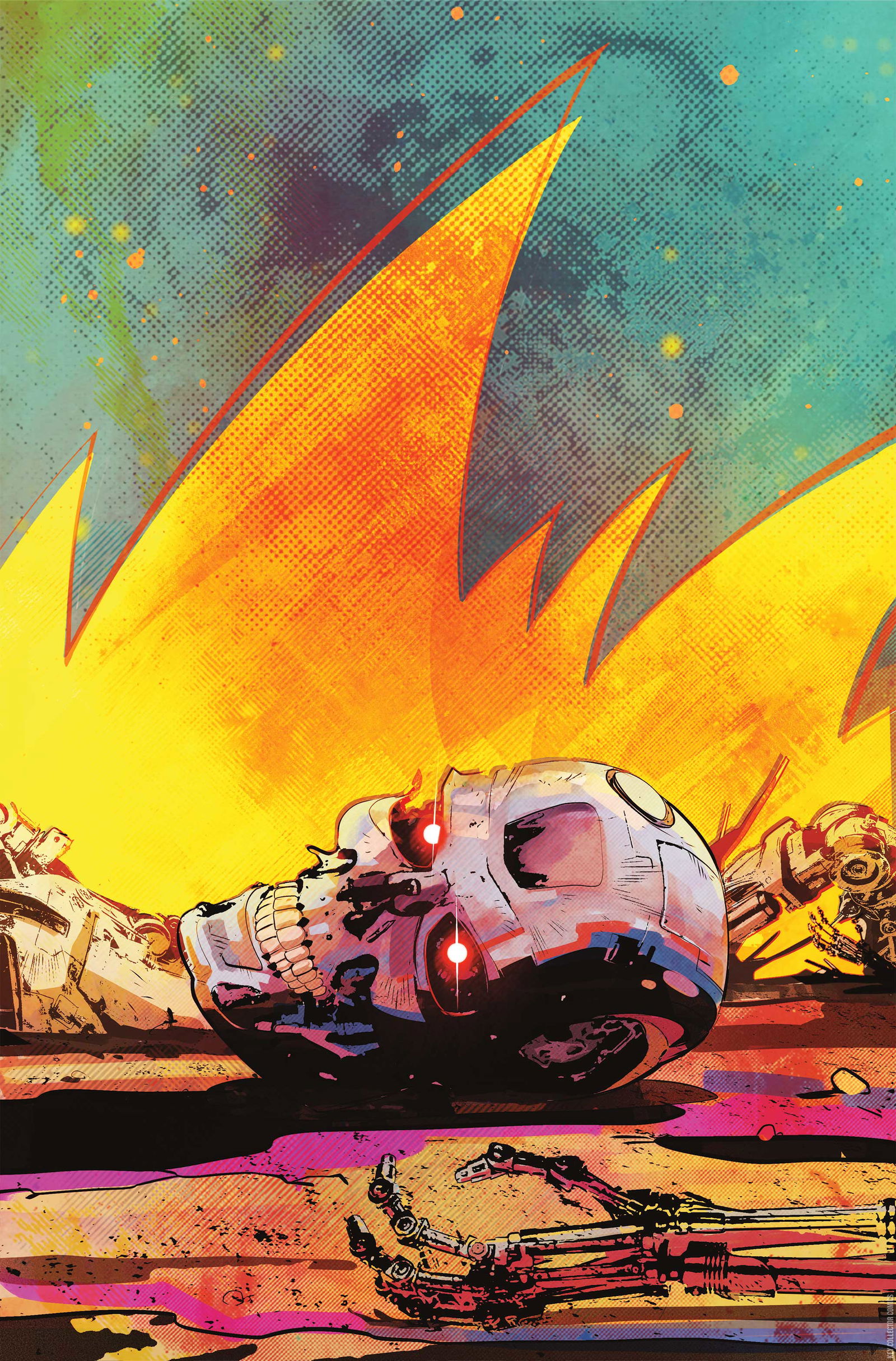 Variant Cover for Terminator: Metal, The #5