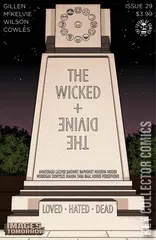 Variant Cover for Wicked + the Divine #29