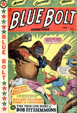 Variant Cover for Blue Bolt #104