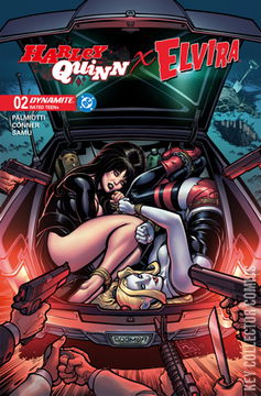 Variant Cover for Harley Quinn x Elvira #2