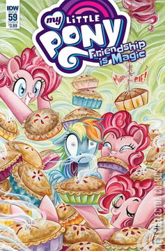 Variant Cover for My Little Pony: Friendship Is Magic #59
