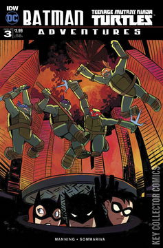 Variant Cover for Batman / Teenage Mutant Ninja Turtles Adventures #3