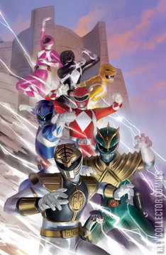 Variant Cover for Mighty Morphin Power Rangers #100