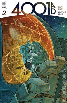 Variant Cover for 4001 A.D. #2