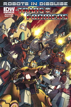 Variant Cover for Transformers: Robots In Disguise #12
