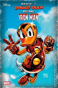 Variant Cover for What If...? Donald Duck Became Iron Man #1