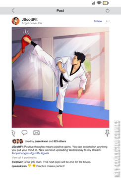 Variant Cover for Go Go Power Rangers #21