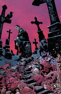 Variant Cover for The Last Day of H.P. Lovecraft #4