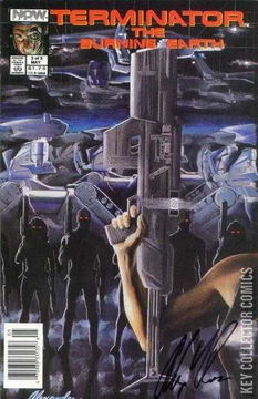 Variant Cover for Terminator: The Burning Earth #3