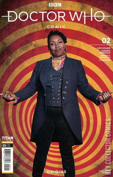 Variant Cover for Doctor Who: Origins #2