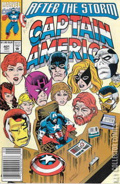 Variant Cover for Captain America #401